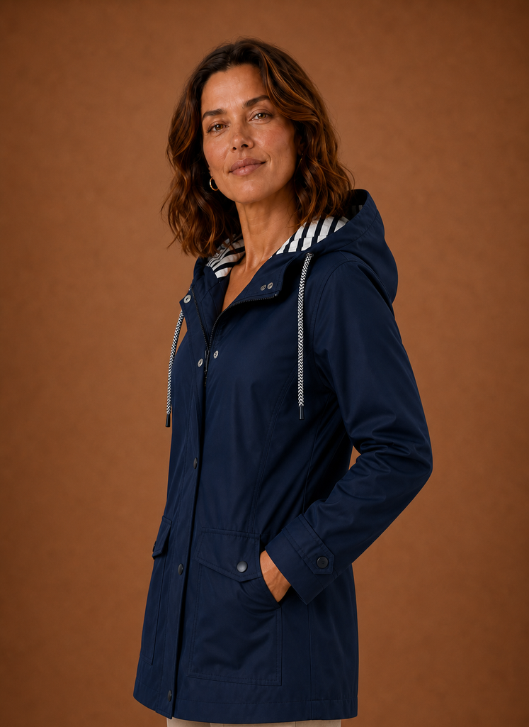 Abrigo Trench para Mujer - Abrigo con Capucha de Otoño/Invierno | Areleon