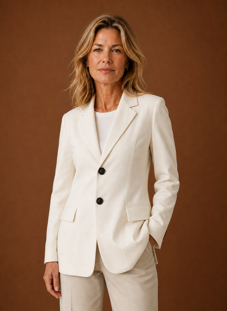 Blazer de Mujer - Chaqueta de Oficina Larga a Medida | Areleon