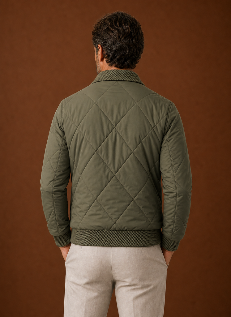 Chaqueta Bomber para Hombre - Chaqueta Casual con Cremallera | Areleon