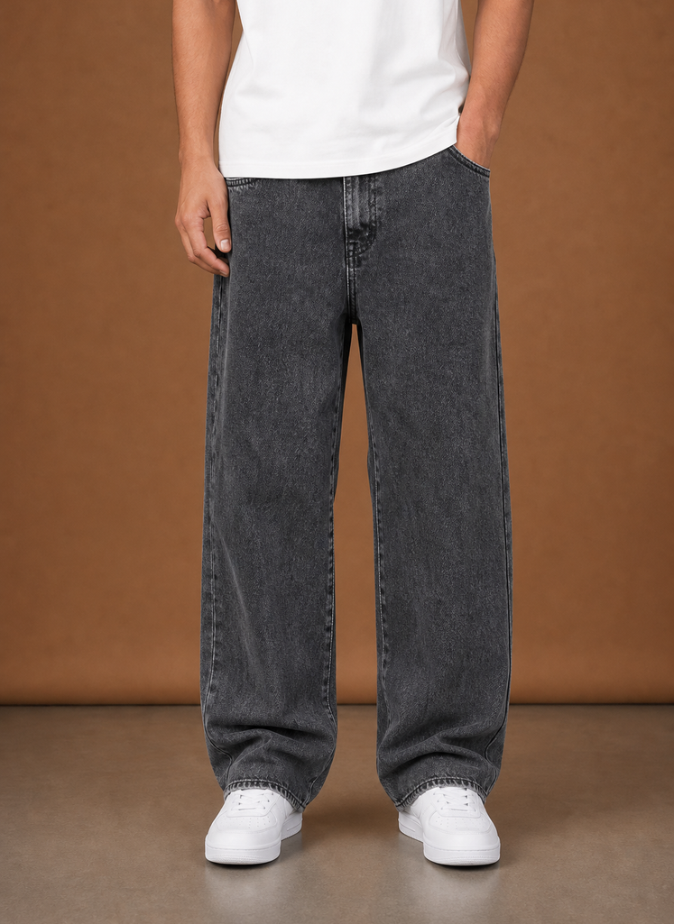 Jeans de Pierna Ancha para Hombre | Areleon
