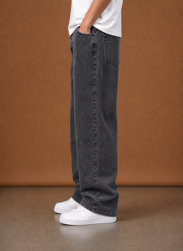 Jeans de Pierna Ancha para Hombre | Areleon