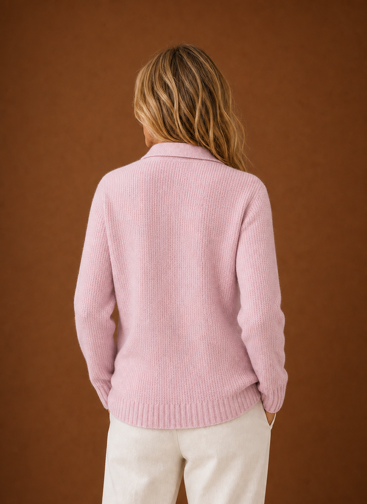 Cardigan de Punto para Mujer - Suéter con Botones en el Frente | Areleon