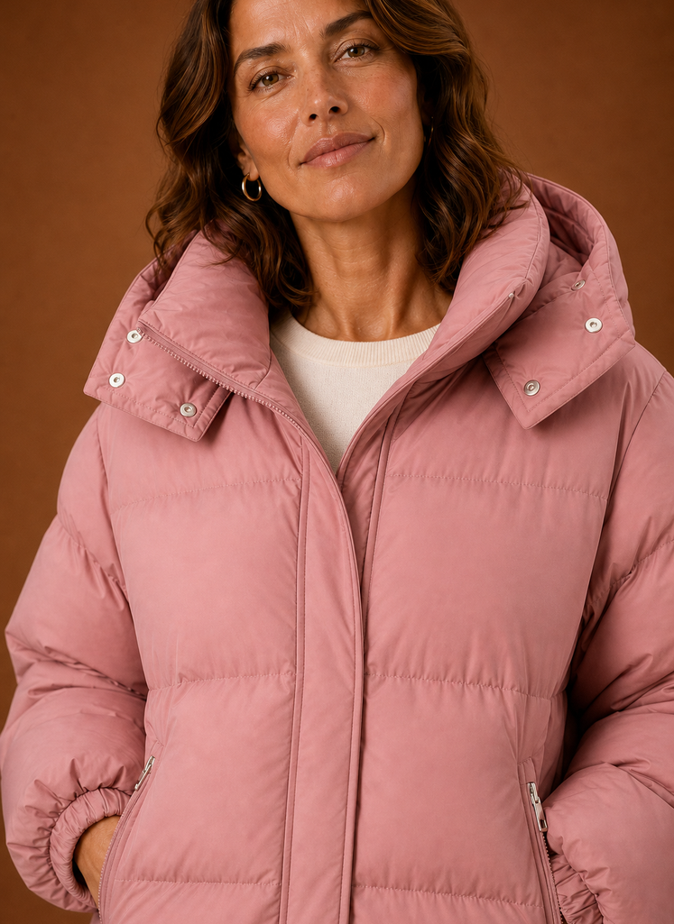 Chaqueta Acolchada Térmica para Mujeres - Abrigo de Invierno Oversized | Areleon