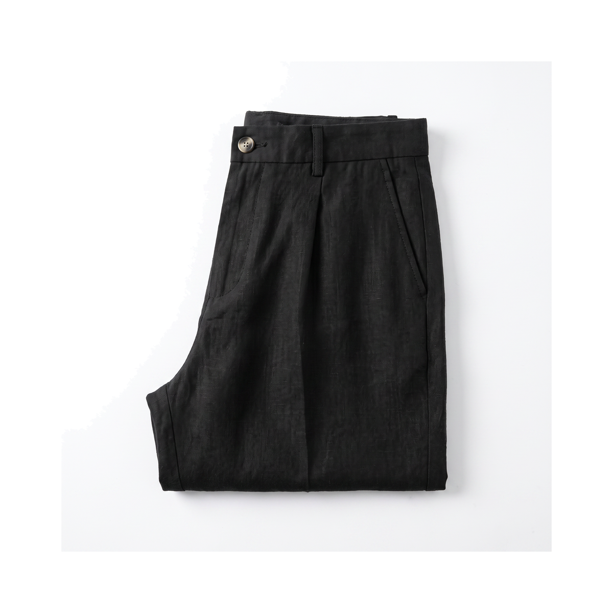 Pantalones Cortos de Lino Piombino