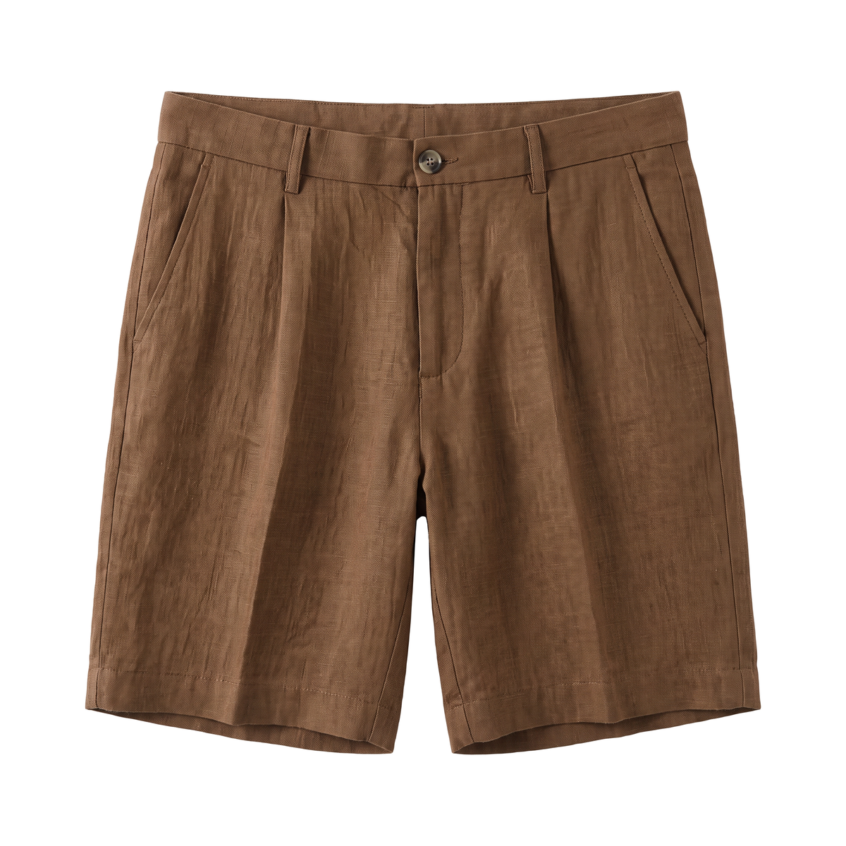 Pantalones Cortos de Lino Piombino