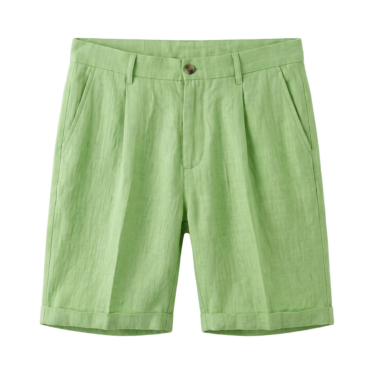 Pantalones Cortos de Lino Piombino