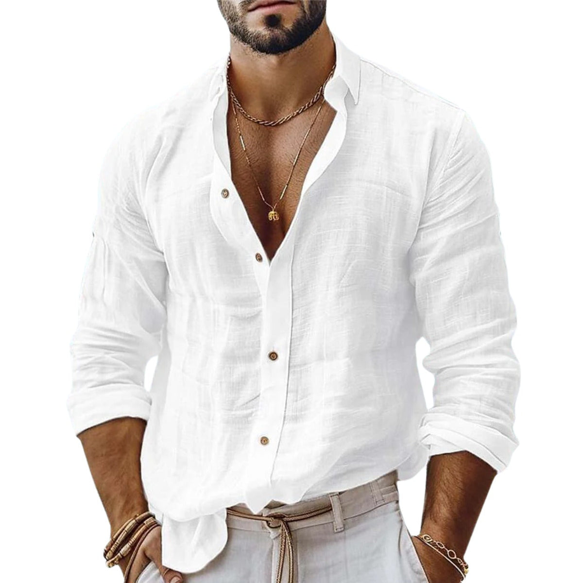 Camisa de Algodón Pistoia
