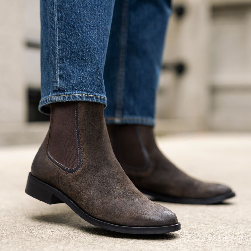 Botas Chelsea de Ante para Mujer