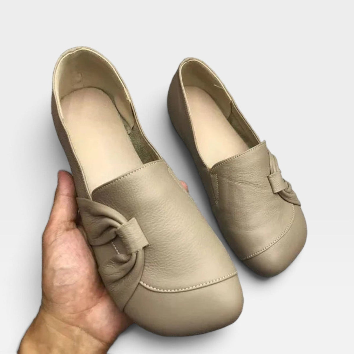 Mocasines de Cuero Cómodos y Soporte para Mujeres