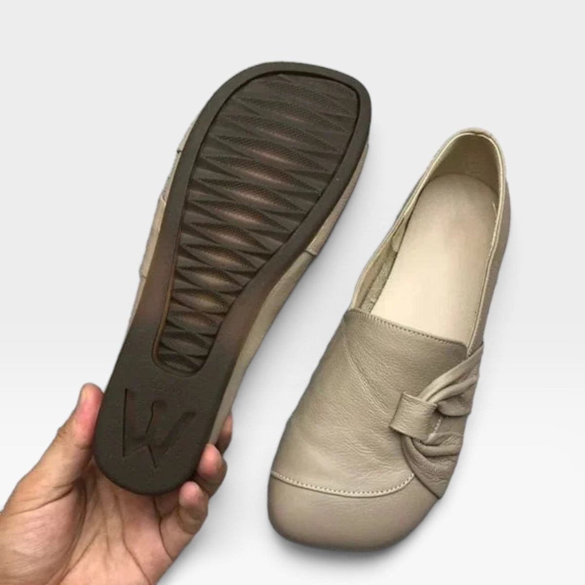 Mocasines de Cuero Cómodos y Soporte para Mujeres