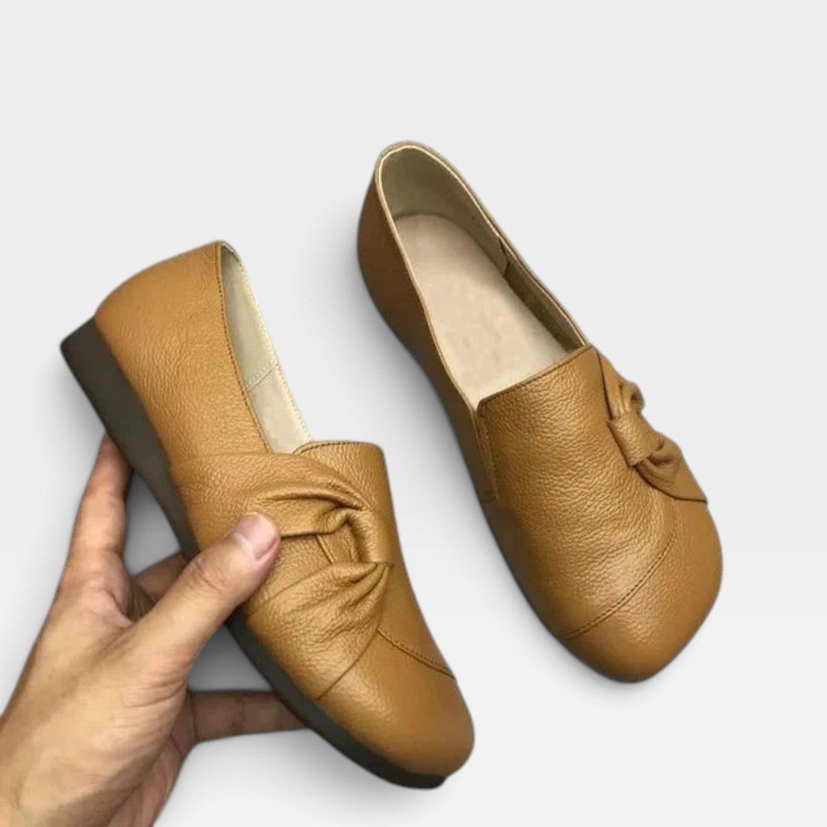 Mocasines de Cuero Cómodos y Soporte para Mujeres