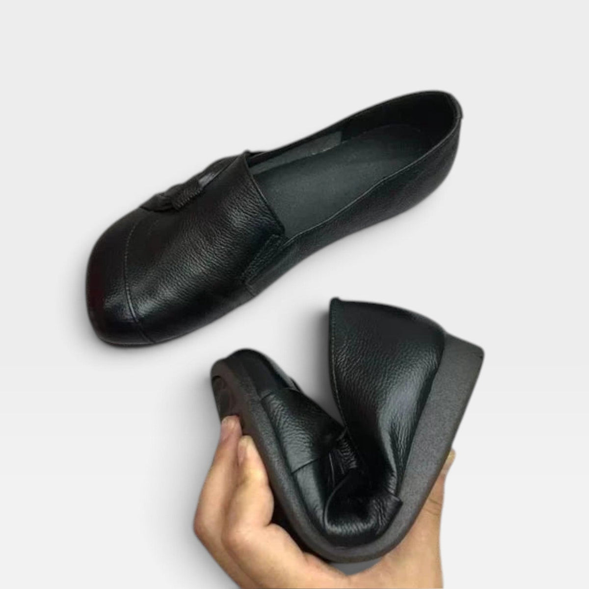 Mocasines de Cuero Cómodos y Soporte para Mujeres