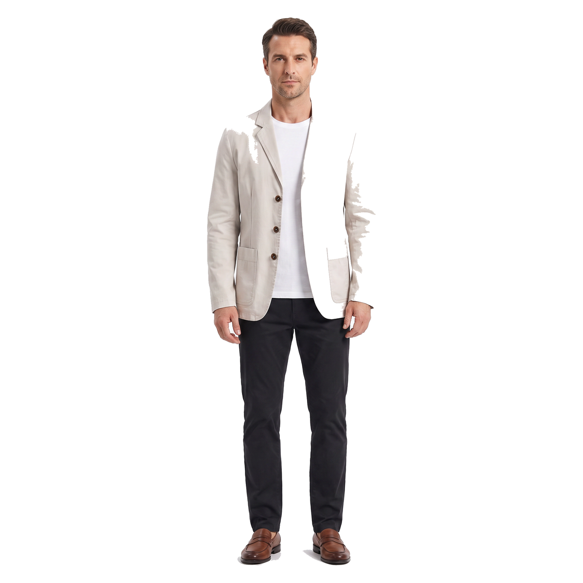 Blazer de Algodón Sirmione