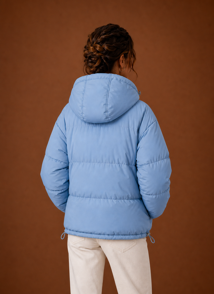 Chaqueta Puffer para Mujer - Abrigo de Invierno con Capucha | Areleon