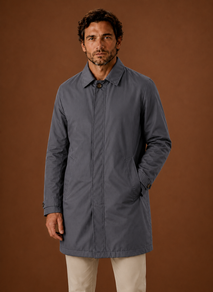 Abrigo Trench Clásico para Hombre Ligero y Resistente al Agua | Areleon