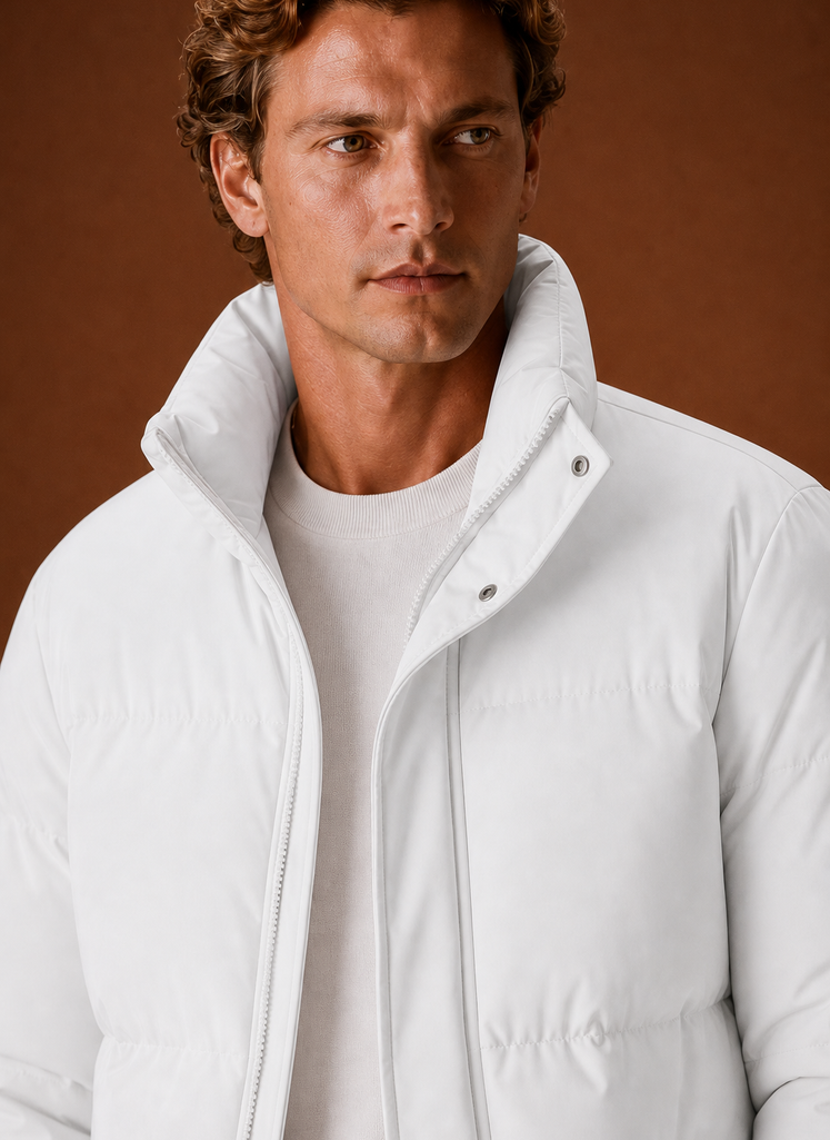 Chaqueta Puffer para Hombre - Abrigo de Invierno de Corte Oversized | Areleon