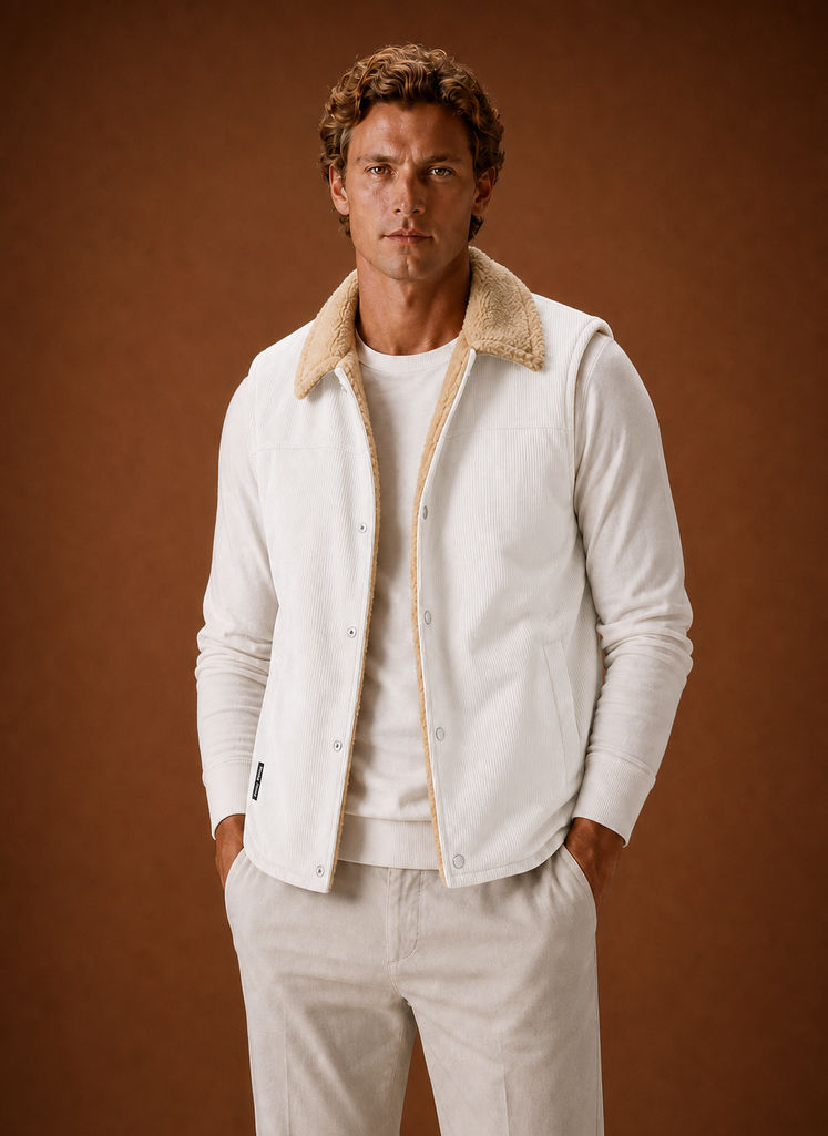 Chaleco Acolchado para Hombre - Gilet de Invierno Cálido | Areleon