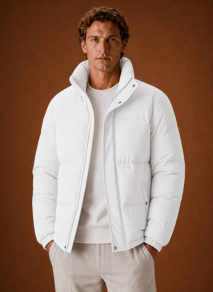 Chaqueta Puffer para Hombre - Abrigo de Invierno de Corte Oversized | Areleon