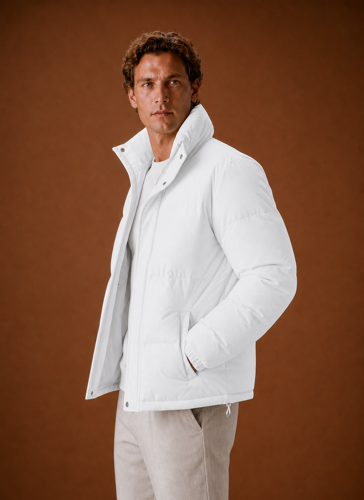 Chaqueta Puffer para Hombre - Abrigo de Invierno de Corte Oversized | Areleon